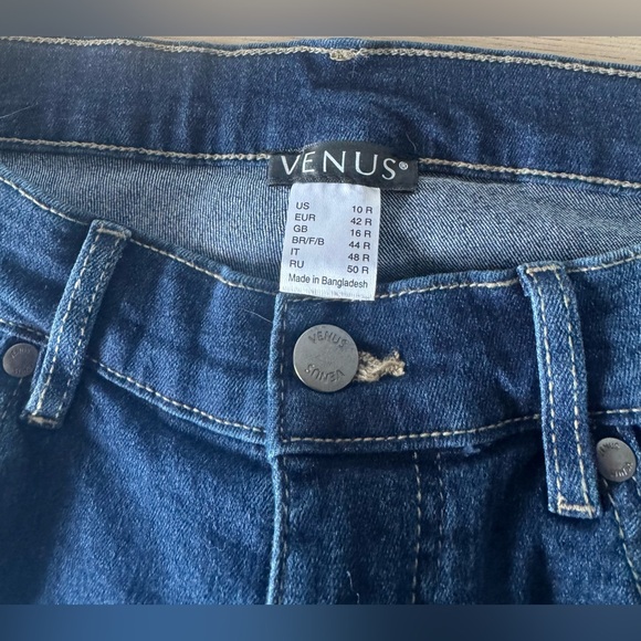 VENUS Halle Dark Blue Bootcut Jeans / Size 10R NWT - Picture 9 of 12